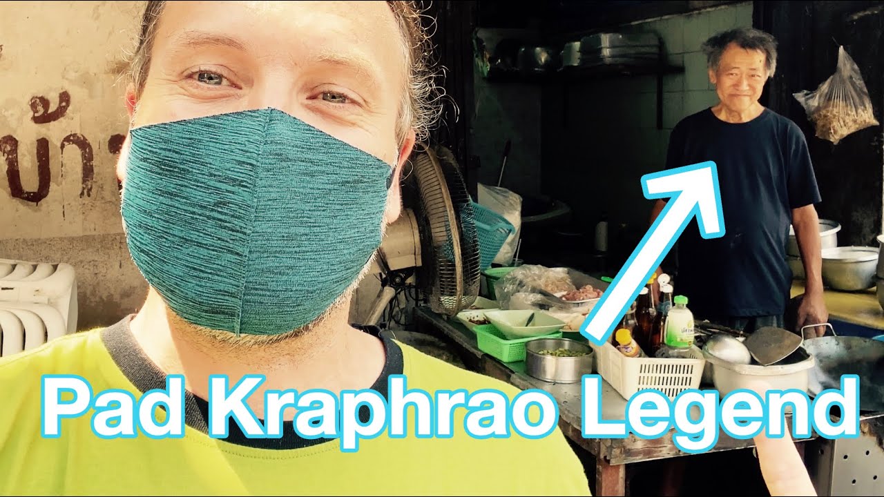 PAD KRA PAO LEGEND in BANGKOK on Sukhumvit Soi 23 - YouTube