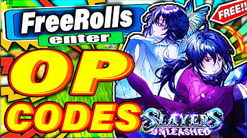 ALL 50 NEW *SECRET* UPDATE CODES in SLAYERS UNLEASHED CODES! (Slayers Unleashed Codes) ROBLOX