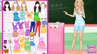 Dress Up Games  Celebrities  Barbie  Barbie Teacher Dress Up Game screenshot 1