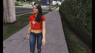 GTA V MODS Lana retexture sims oc