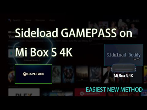 Sideload install Microsoft GAME PASS on MiBox S 4K and Android TV 9,10 -  YouTube