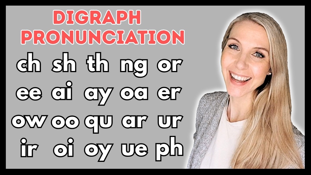 Урок английского произношения: объяснение всех диграфов (для взрослых)