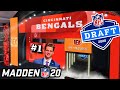 2020 NFL Draft, but its decided by Madden