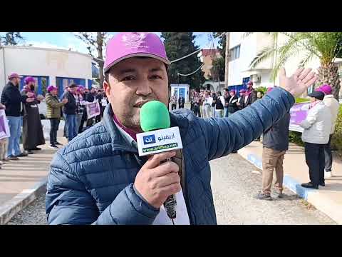 النقابةالوطنية للتعليم فدش تجسدوقفةالكرامة بالمديرية الاقليميةبالناظوروتنتفض ضد الفساد المستشري فيها