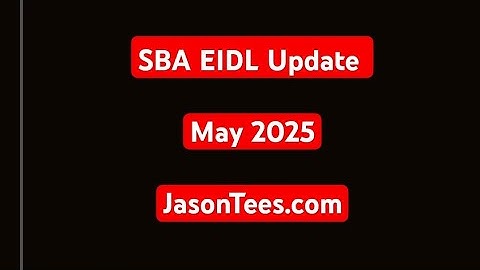 SBA EIDL Update (May 2025). Offer in Compromise and Forgiveness still NOT an option.  JasonTees.com