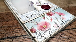 3D Pocket With Stamped Vellum Window Flap & More @jenofevedesigns