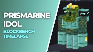 Prismarine Idol | Blockbench Timelapse