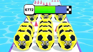 Marble Run 💥 3D Game Color Ball Race Gameplay Android IOS Level 6769