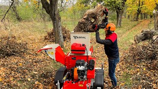 You have not Seen This Before! Universal Wood Chipper Shredder!