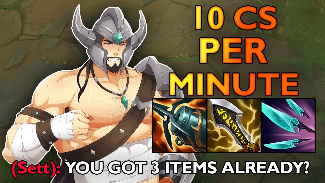 10 CS PER MINUTE TRYNDAMERE YouTube