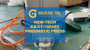 Product Showcase - New-Tech EA-01-100AP1 Pneumatic Press Machine -  Goldstartool.com - 800-868-4419