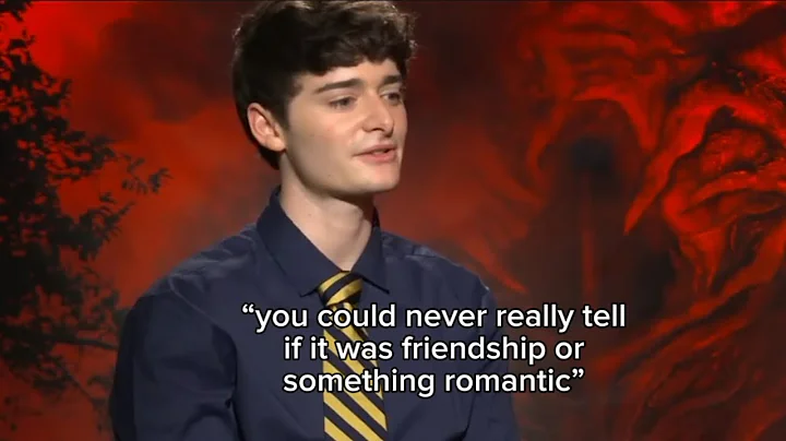 stranger things cast spoiling byler endgame for 8 and a half minutes 