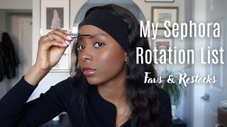 My Sephora Items on Rotation | Forever Restock Favs