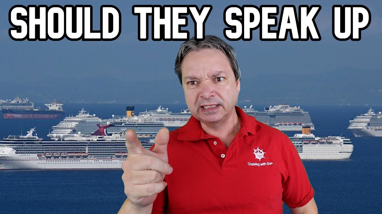 Time For Cruise Lines to Speak Up - Cruise Ship News