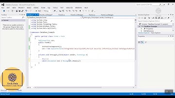 Login Authentication Form in C#  Part-5