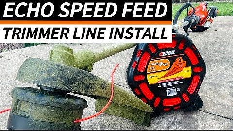 Echo SRM-225 Speed Feed Trimmer Line Replacement
