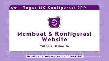 [Odoo 16] Tutorial Membuat dan Konfigurasi Website pada Odoo