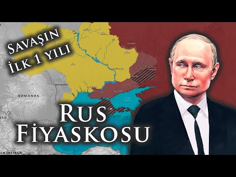 UKRAYNA İŞGALİNİN İLK 1 YILI || RUSYA-UKRAYNA SAVAŞI || ANİME TARİH