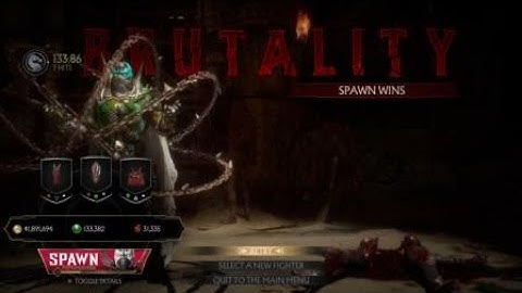 Mortal Kombat 11 how to do Spawn Severed Brutality finisher!