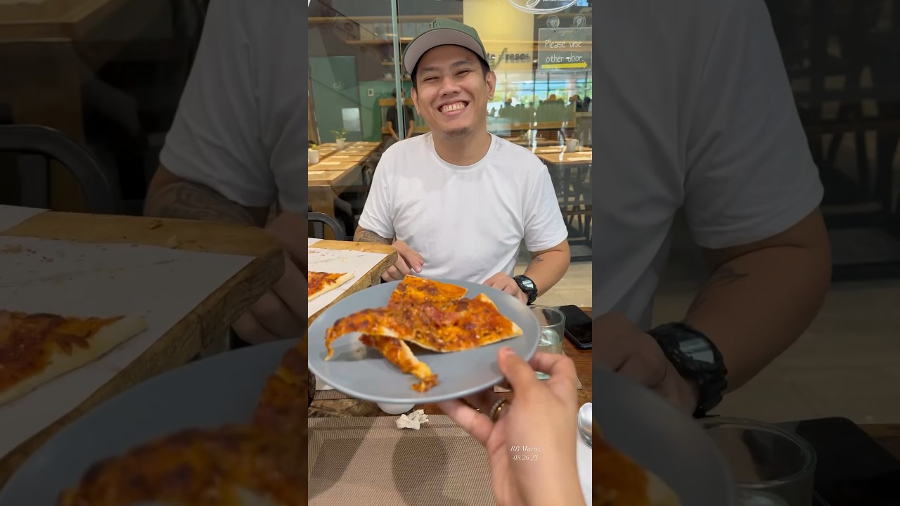 My favorite pizza in Tacloban City, Leyte, Philippines! Canto Fresco, Robinsons Place Marasbaras