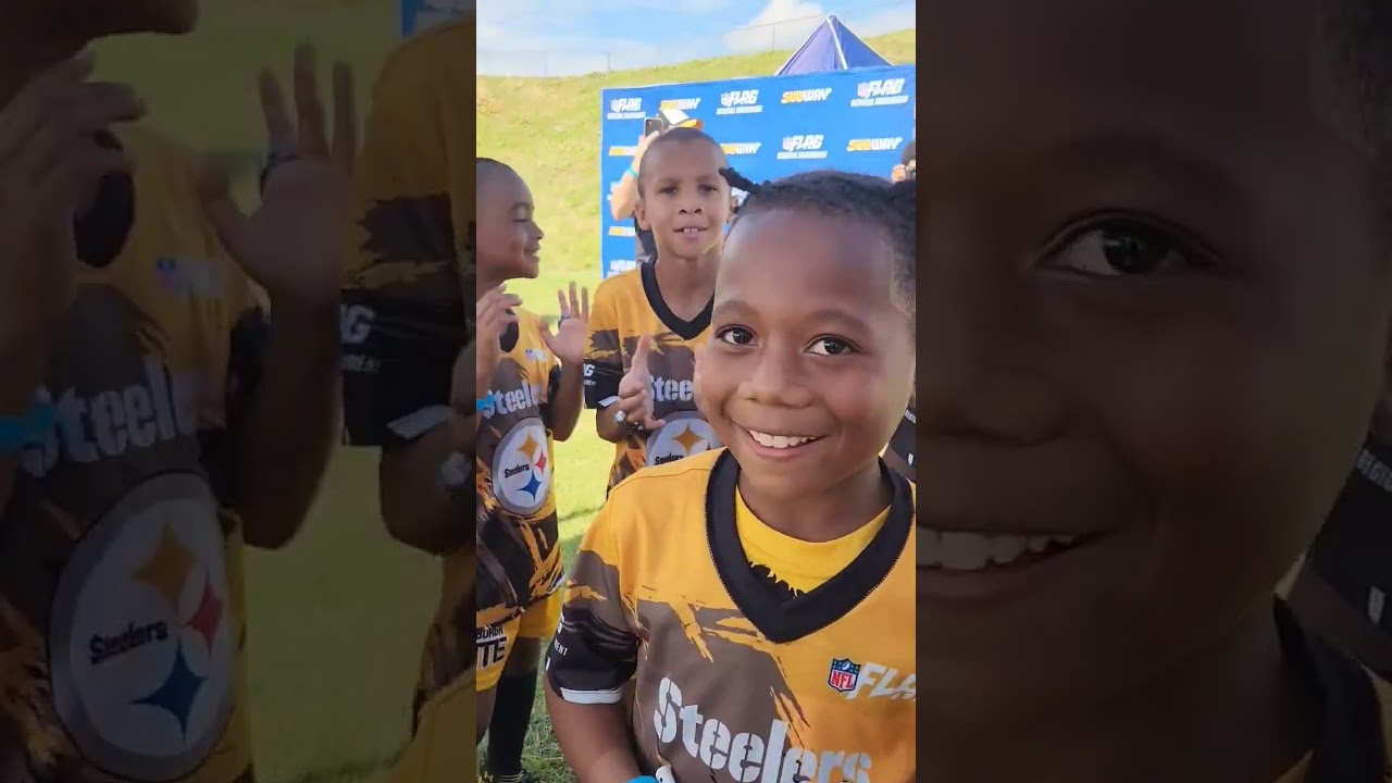 Pittsburgh Steelers NFL Flag Regional Tournament 8U MVP