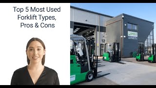 Top 5 Most Used Forklift Types Pros Cons