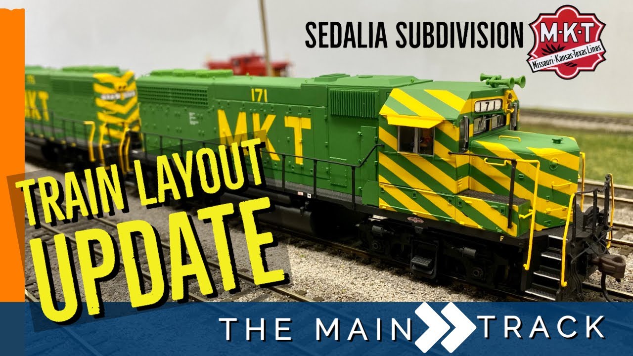 Model Train Layout Update | New Expansion And Train Show Finds! - YouTube