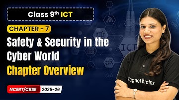 Chapter 7 1   Chapter Overview, Introduction   Safety and Security in the Cyber World  Class 9th Inf