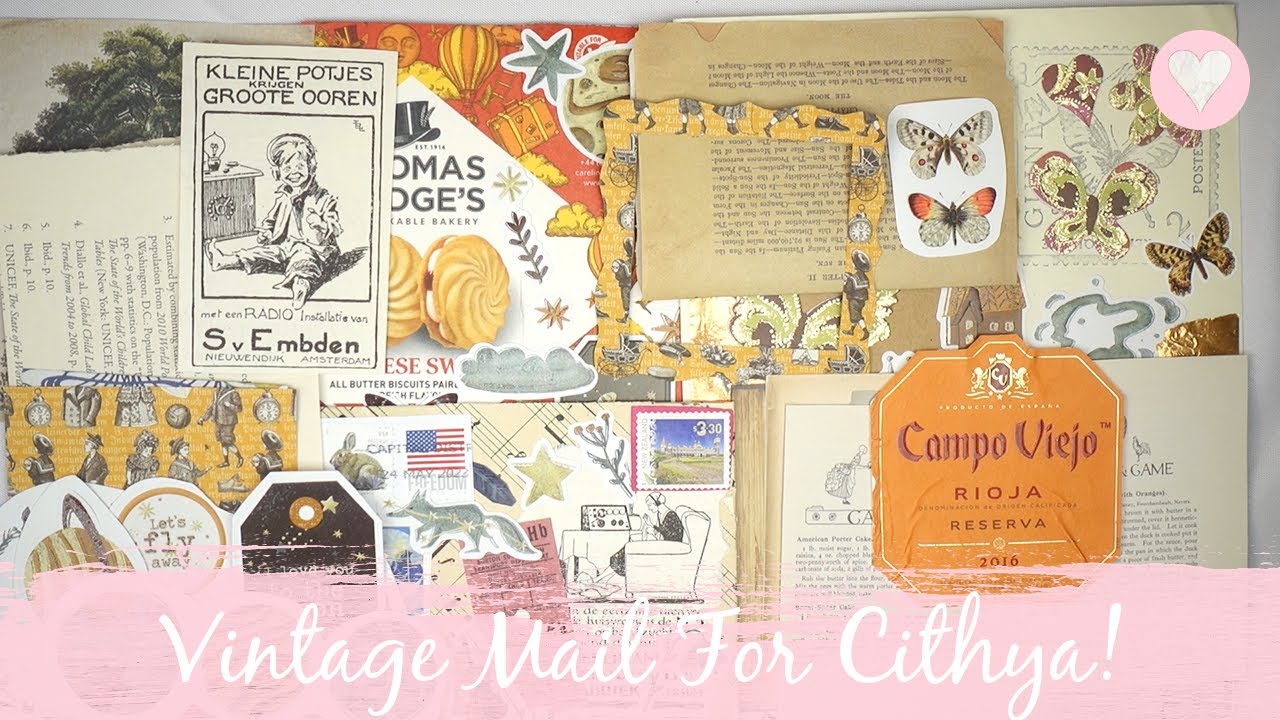 Sending Vintage Mail 🥰❤️