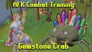 AFK Combat Training on Gemstone Crab