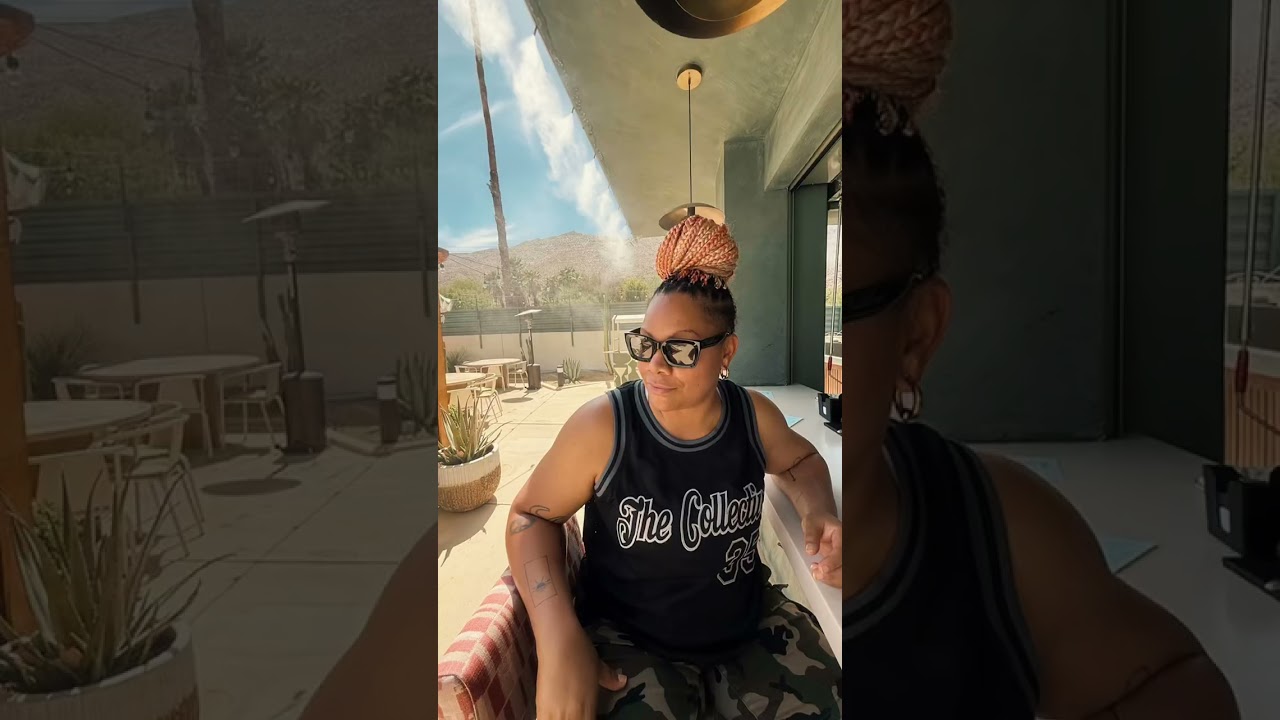 Go on an adventure #hiahwrld #palmsprings #royalsunhotel #dogfamily