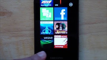 BBC News Mobile for Windows Phone 7 -- Mango beta