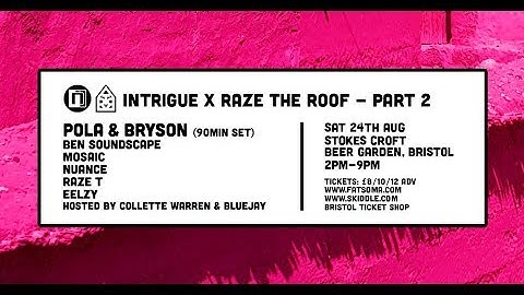 Intrigue Livestream - Session #6: Pola & Bryson warm-up