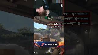 They peek f0rest… 💀 #counterstrike #cs2 #twitchclips