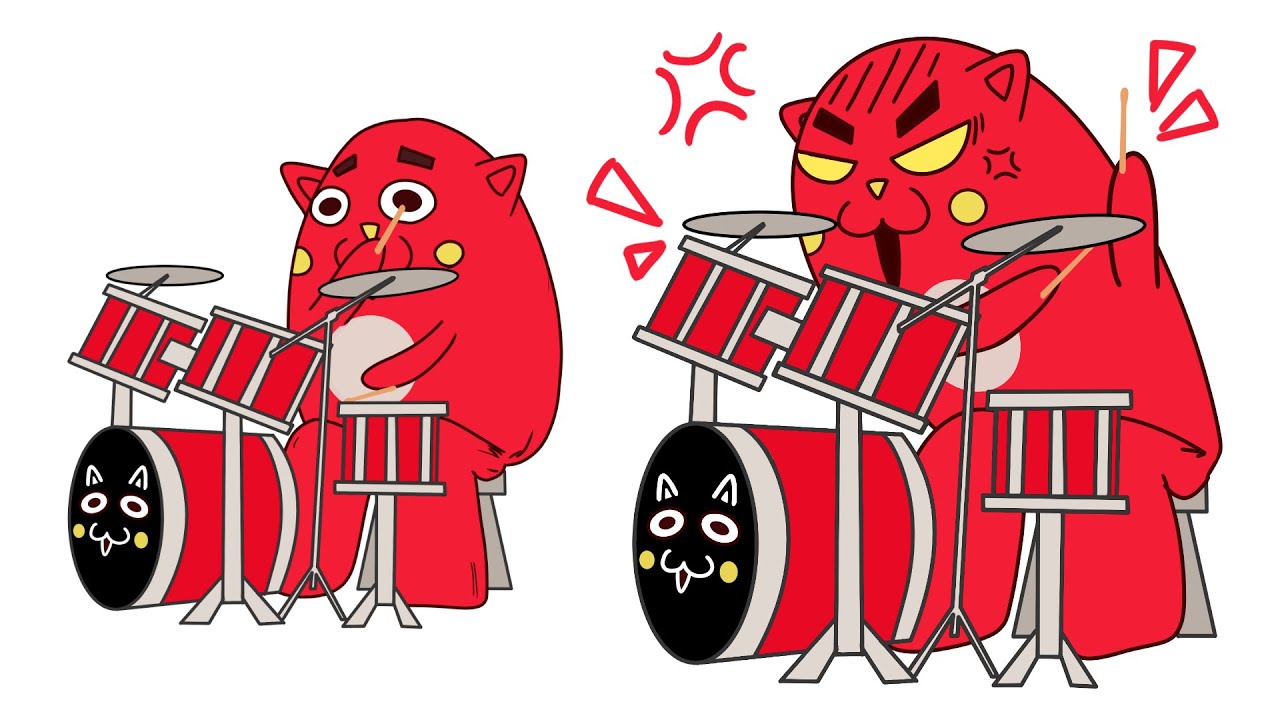 Overqualified Drummer Animation YouTube