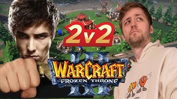 I Teamed Up with Grubby in Warcraft 3 2v2!