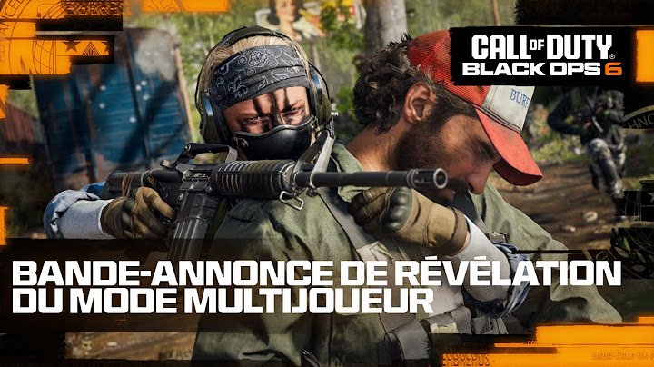 Call of Duty: Black Ops 6 - Bande-annonce de révélationdu mode Multijoueur