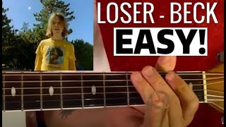 beck - loser - guitar lesson