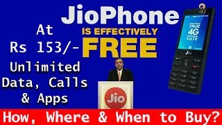 Reliance JIO phone launched at Rs 0/- with unlimited data, calls & Apps. When, how, where to Buy? screenshot 4
