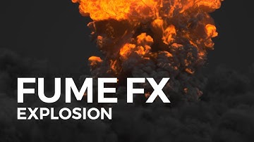 FumeFX Explosion Test - With Breakdown │ FumeFX Tutorials Coming Soon!