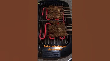 Thumbnail of Bakar sate pakai alat listrik tanpa pakai arang #sate #satekambing #sateayam