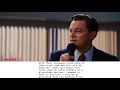 The Wolf of Wall Street | Rich Man HD - "Script to Screen" to The Script Lab