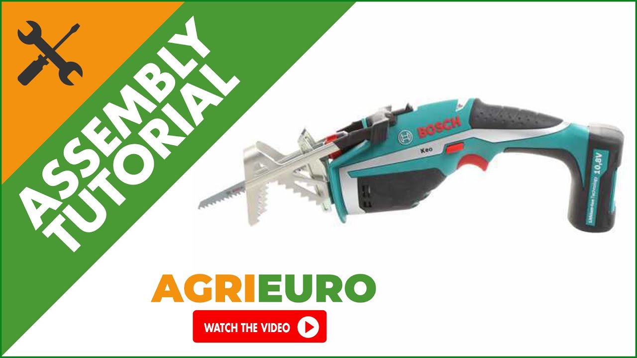 BOSCH KEO 10,8 Li Interchangeable Batterypowered Electric Pruning Saw