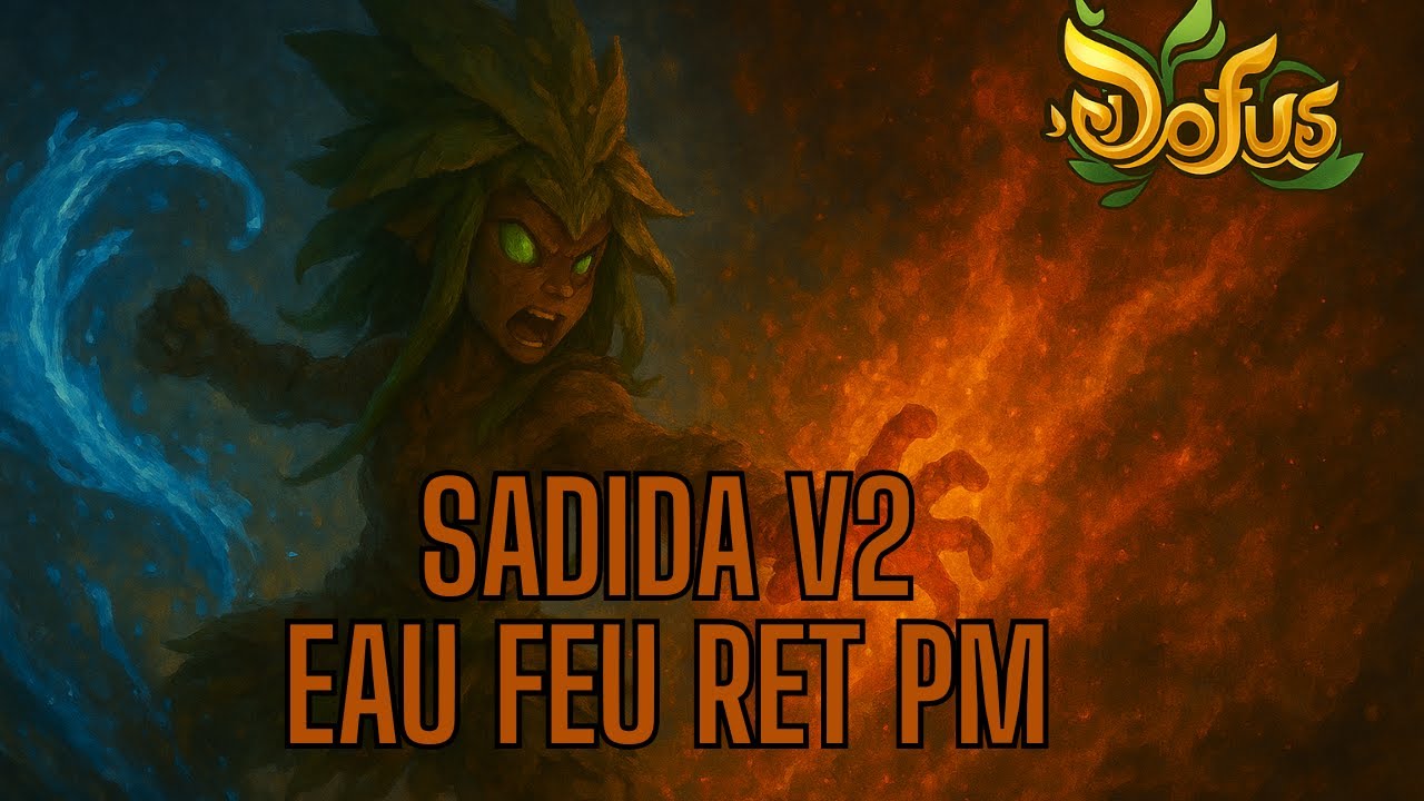 Sadida Eau Feu Ret PM V2 ! La version Ultime !
