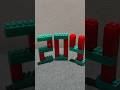Let's make the number two hundred and four together from Lego blocks#lego #numbers #shortvideo