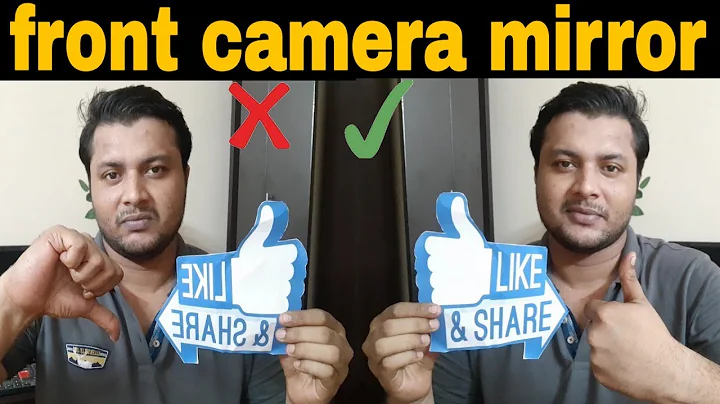 SAMSUNG front camera mirroring|selfie picture ulta aye to kya kare