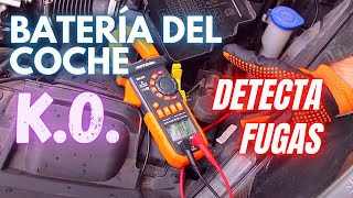 Checking your car's BATTERY LEAKAGE CURRENT ⚡ With MULTIMETER and AMPERIMETRIC CLAMP