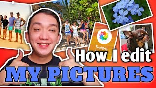 How I edit MY PICTURES using my phone | Super Quick and Easy Tutorial | Leo Wishly screenshot 4