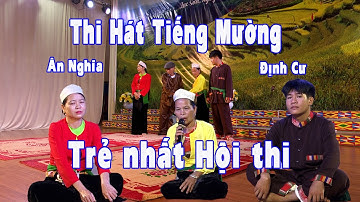 Thi liên hoan hát tiếng Mường, hát thường rang bộ mẹng Ân Nghĩa gặp Định Cư Nghệ nhân trẻ tuổi nhất
