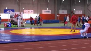 Latvia (Artūrs Čerņavskis) vs Poland - Sambo EU 2014
